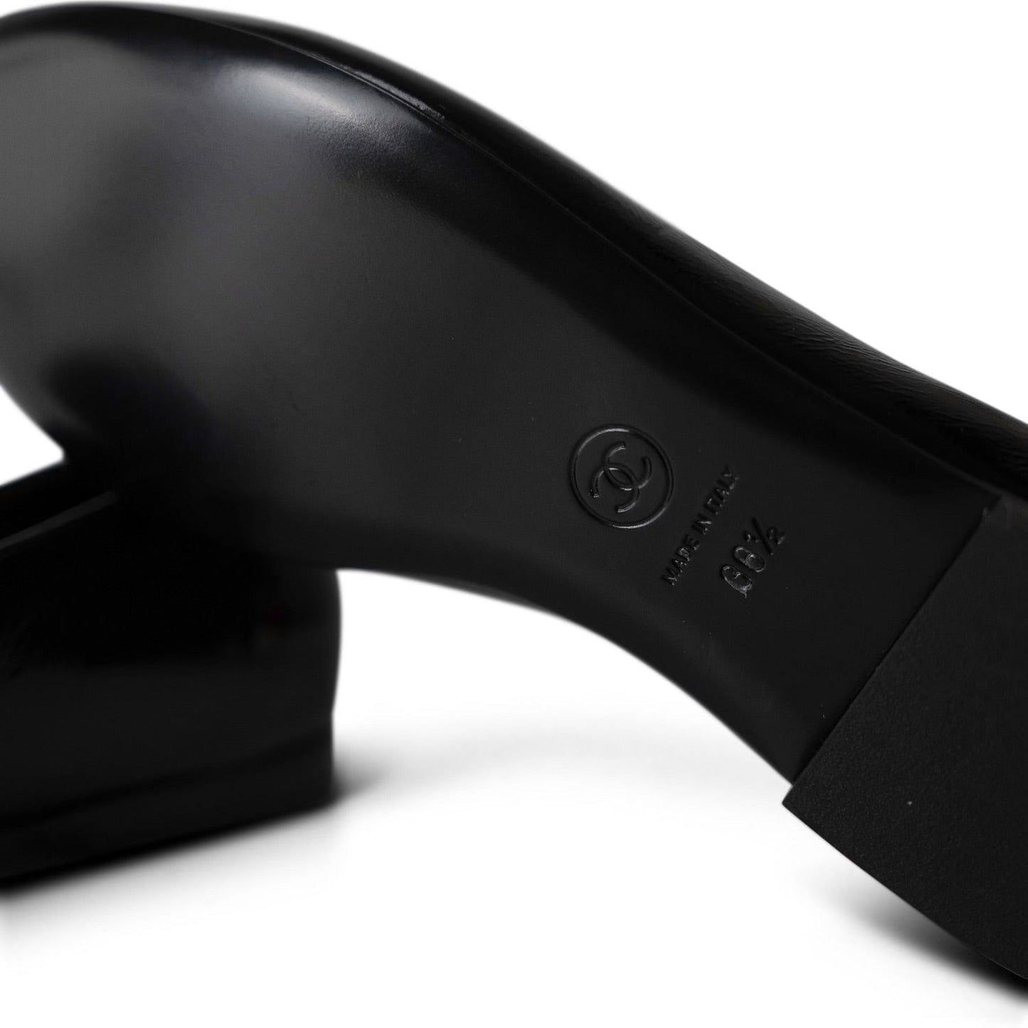 Black Patent CC Loafers 36.5