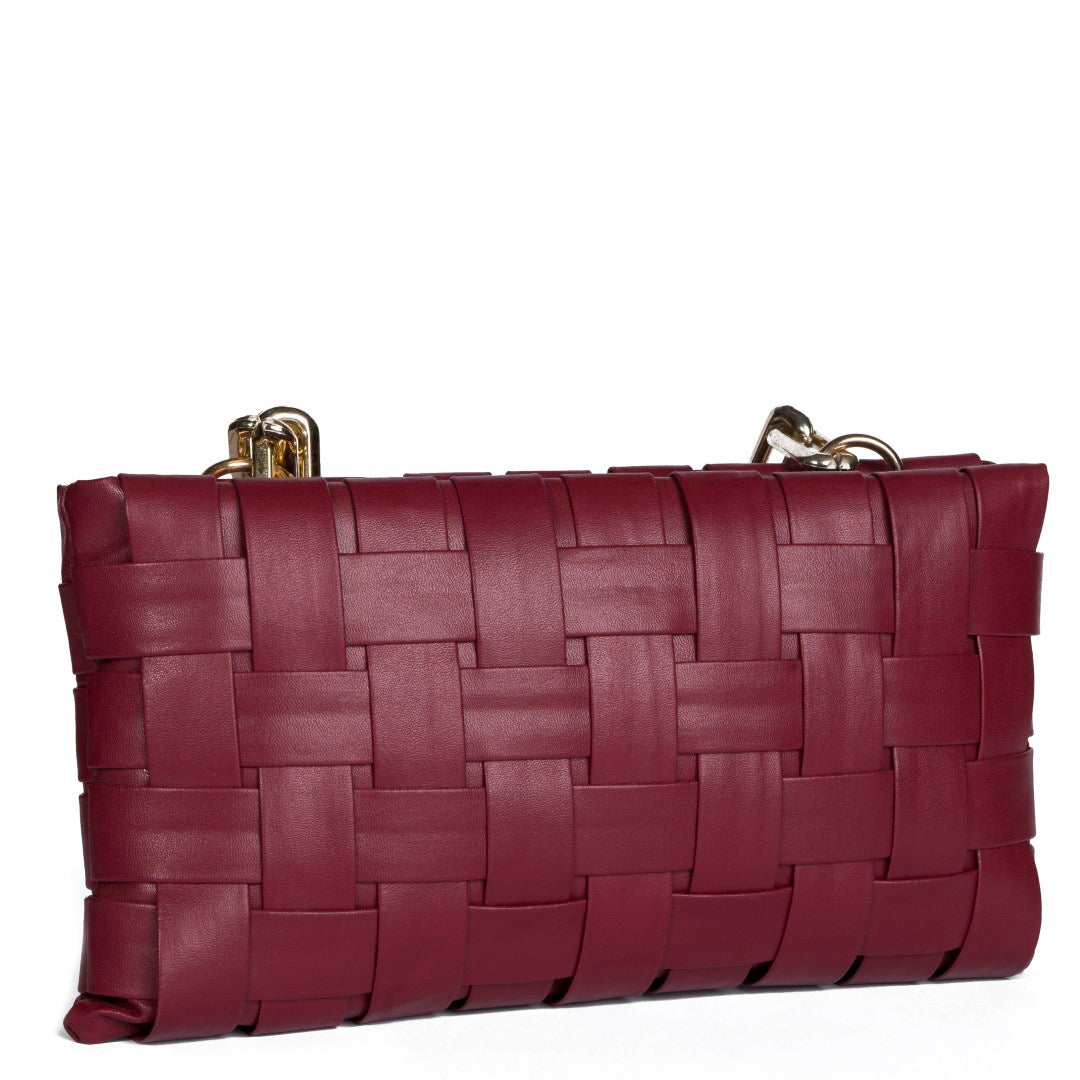 Burgundy Wave Bag