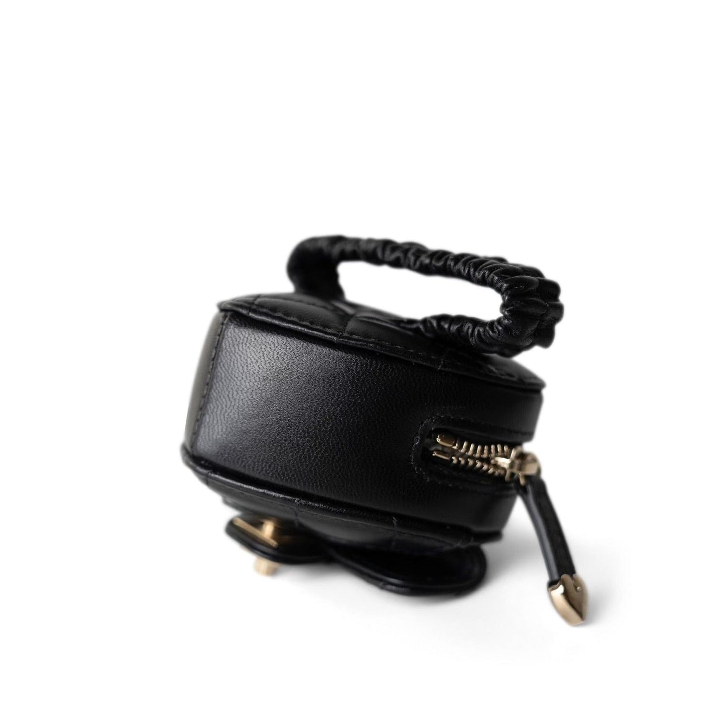 22S CC In Love Black Heart Zipped Arm Coin Purse