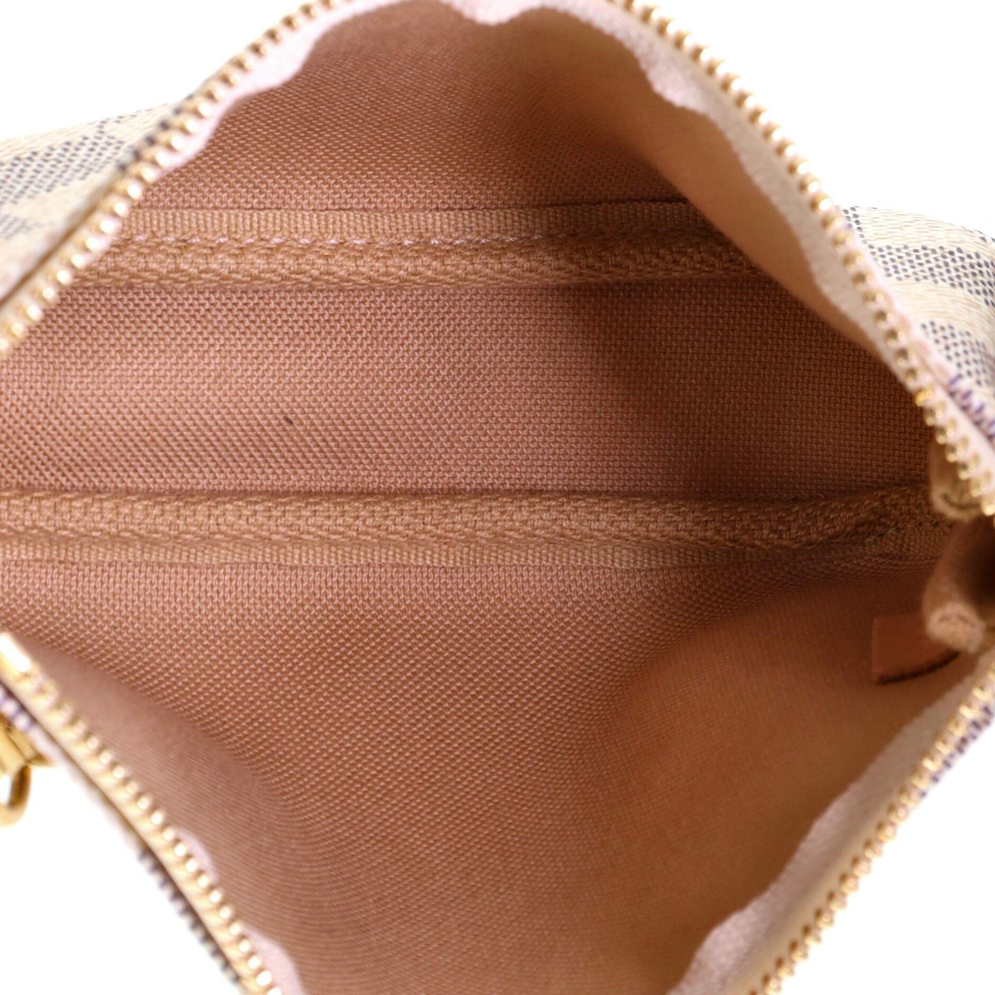 LV MiniPochette Accessoires Damier Azur Canvas