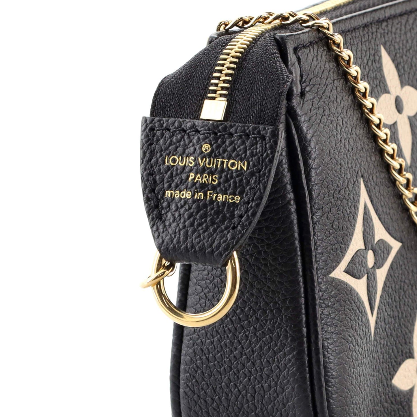 LV Mini Pochette Accessoires Bicolor Monogram Empreinte