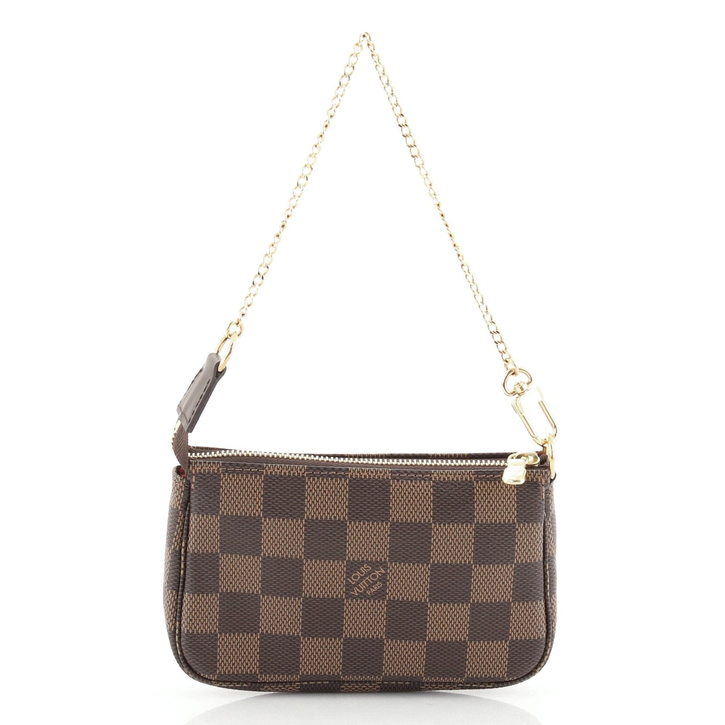 LV Mini Pochette Accessoires Damier Ebene