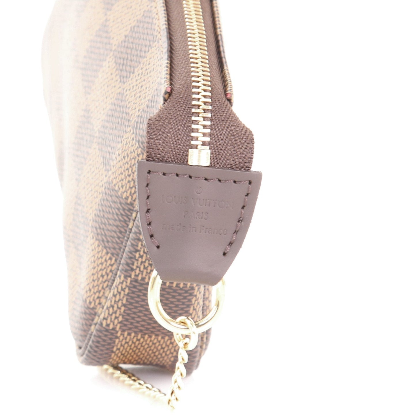 LV Mini Pochette Accessoires Damier Ebene