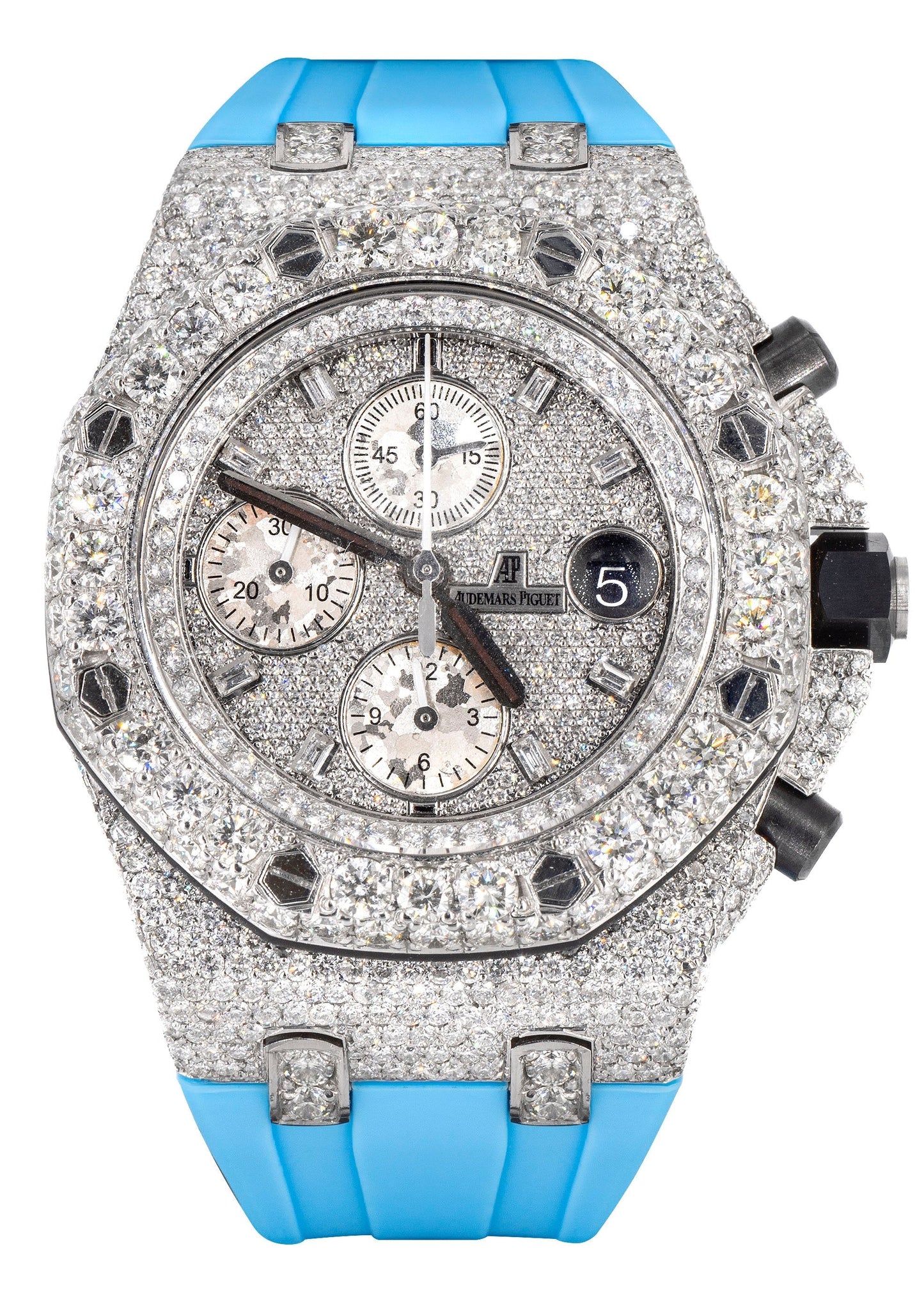 Audemars Piguet Royal Oak Offshore | Diamond Iced Out | 42 MM | 30 Carats