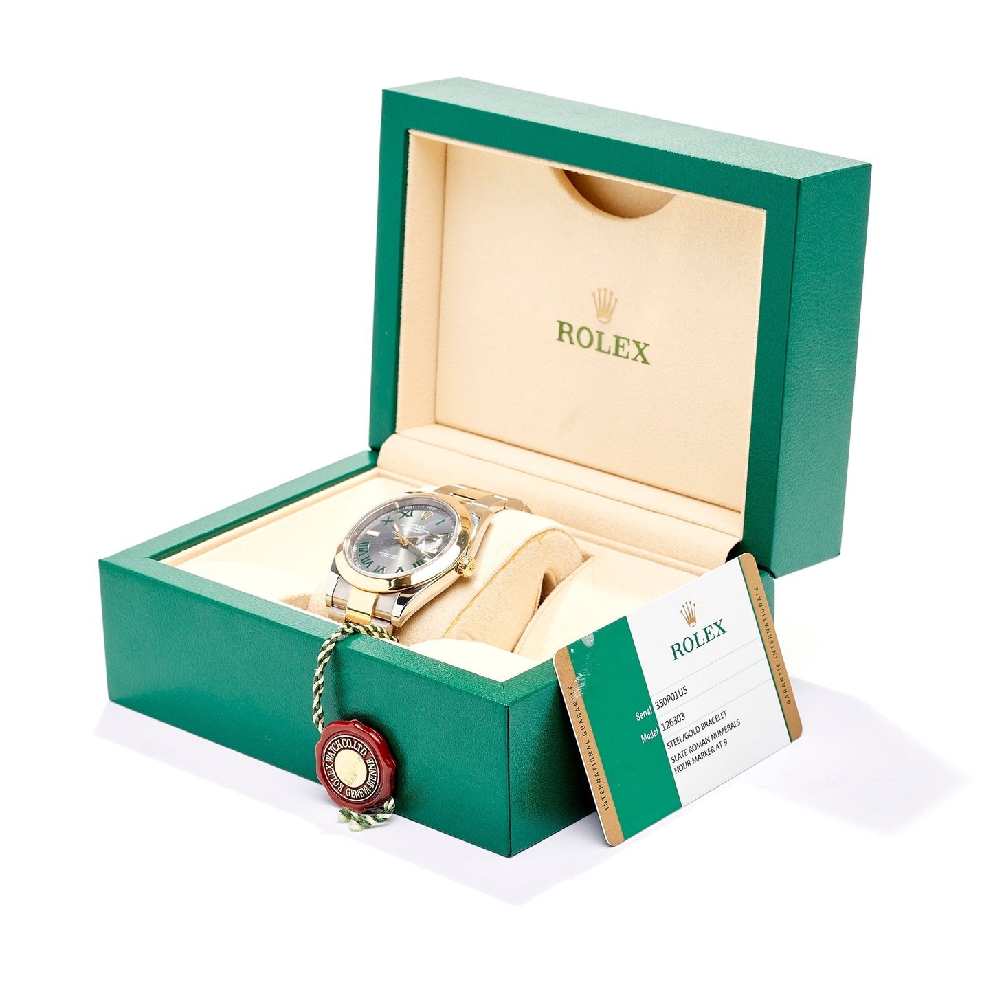 Rolex Datejust 41 Wimbledon (ref. 126303)