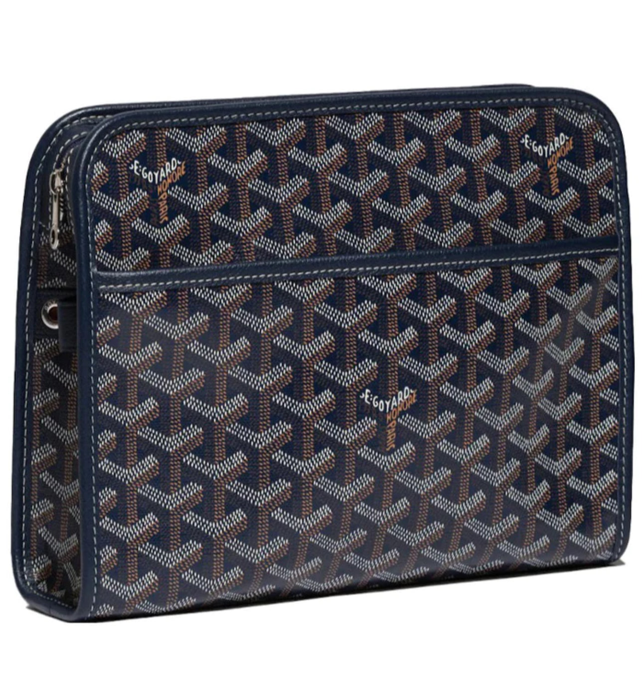 Goyard Jouvence Toiletry Bag MM Navy Blue
