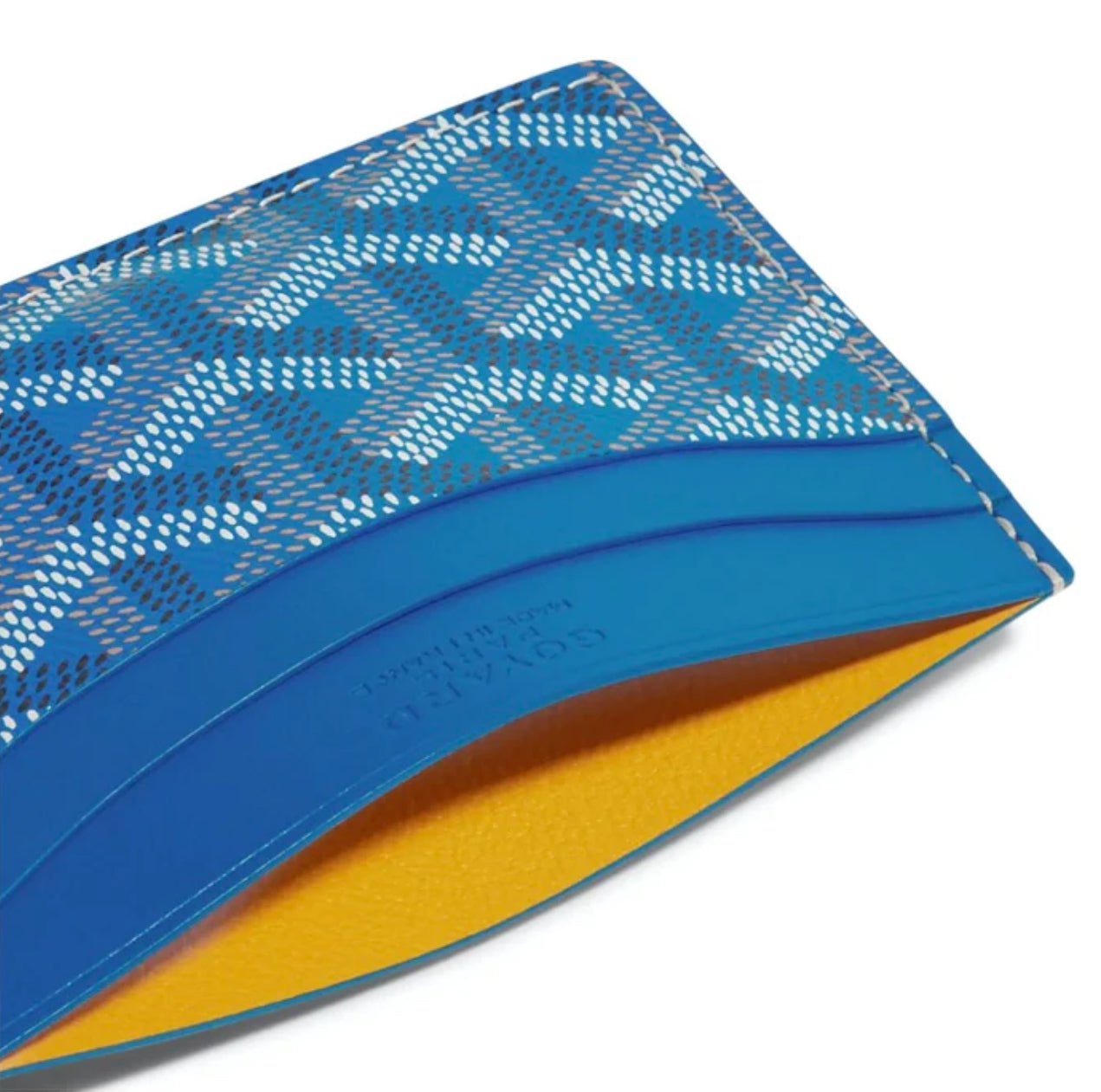 Goyard Saint Sulpice Sky Blue Card Holder