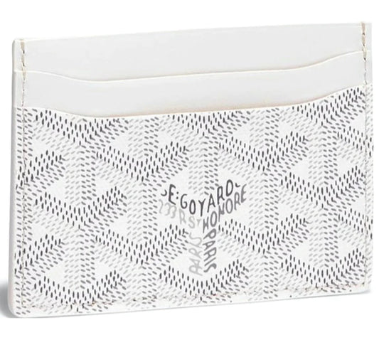 Goyard Saint Sulpice White Card Holder