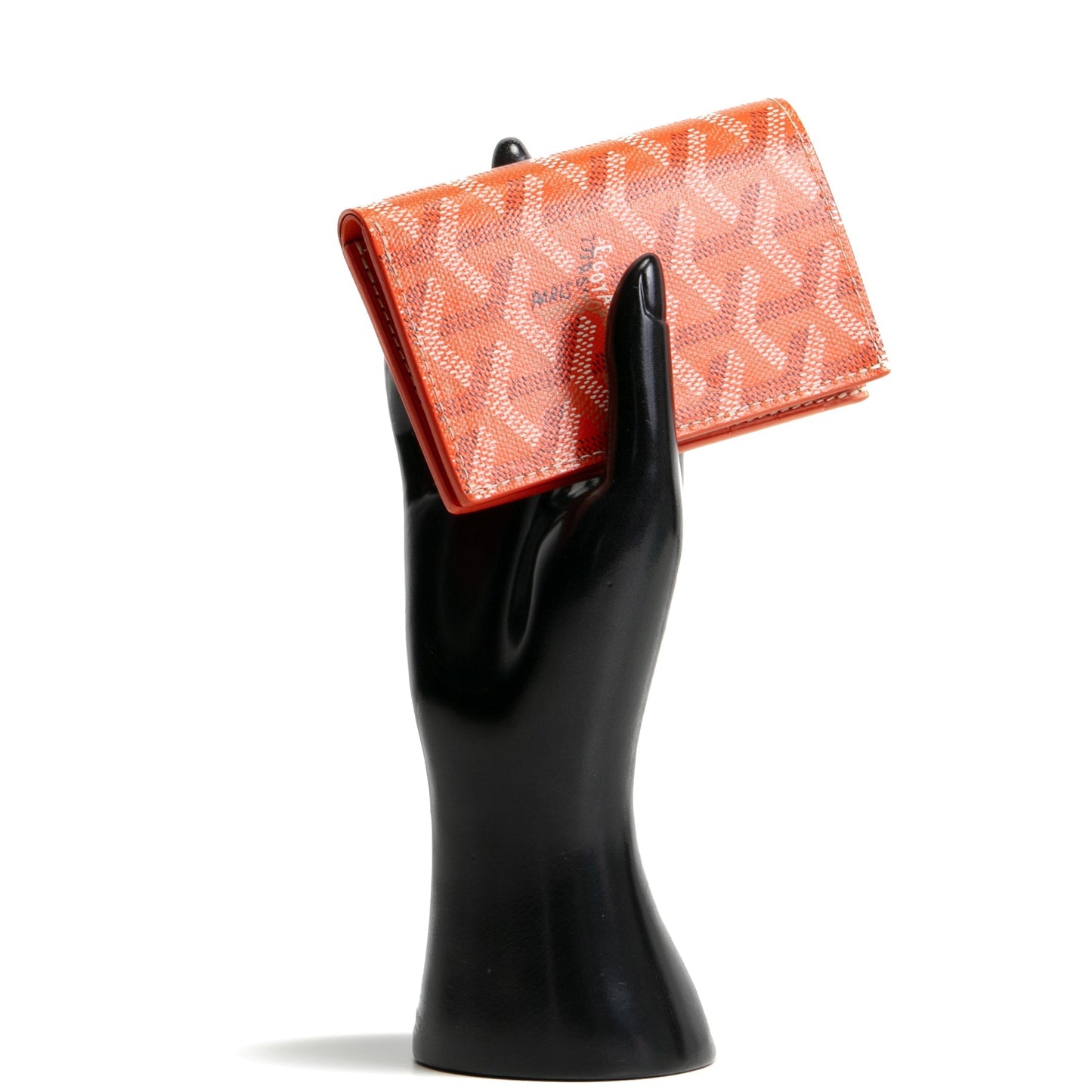 GOYARD Goyardine Saint-Pierre Bifold Wallet- Orange