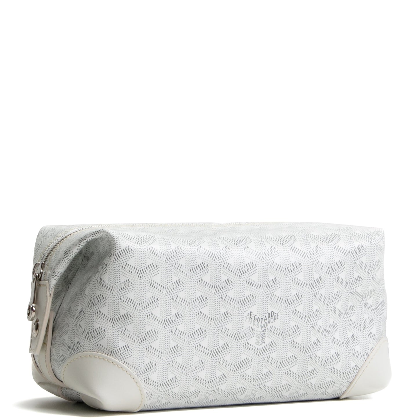 GOYARD Goyardine Boeing 25 Toiletry - White