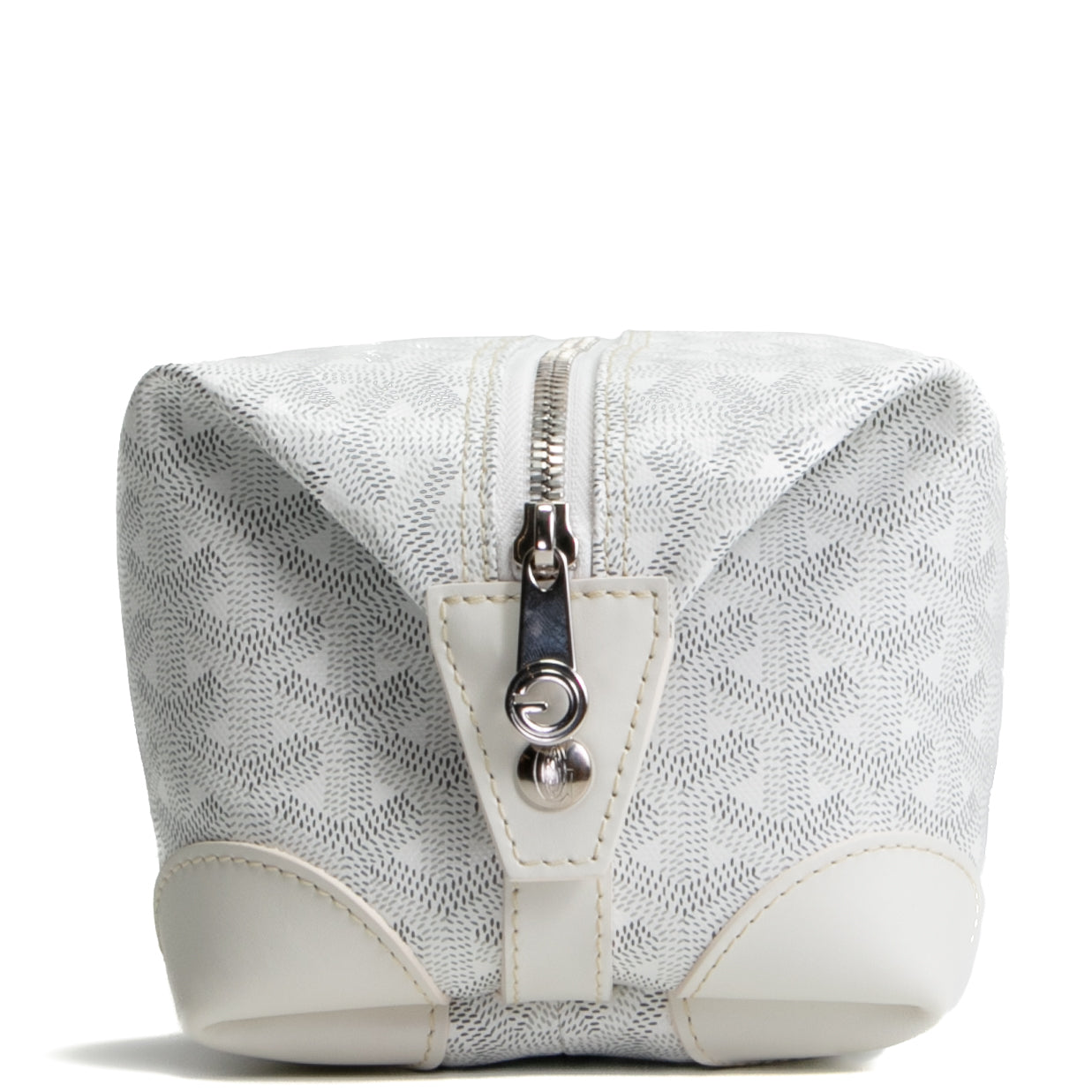 GOYARD Goyardine Boeing 25 Toiletry - White