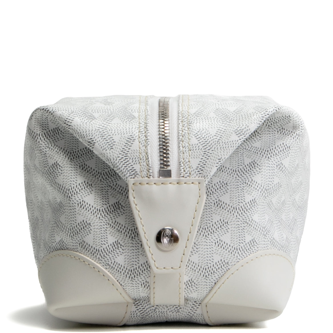 GOYARD Goyardine Boeing 25 Toiletry - White