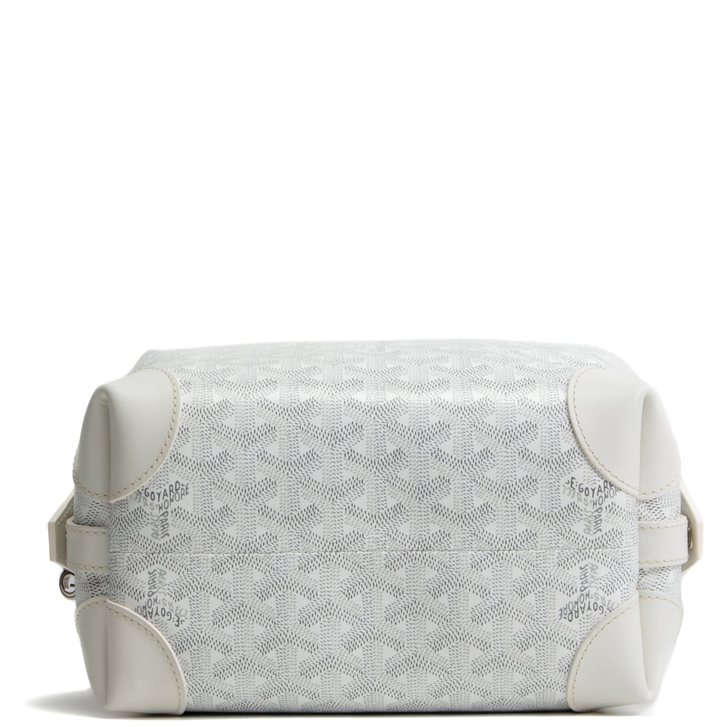GOYARD Goyardine Boeing 25 Toiletry - White