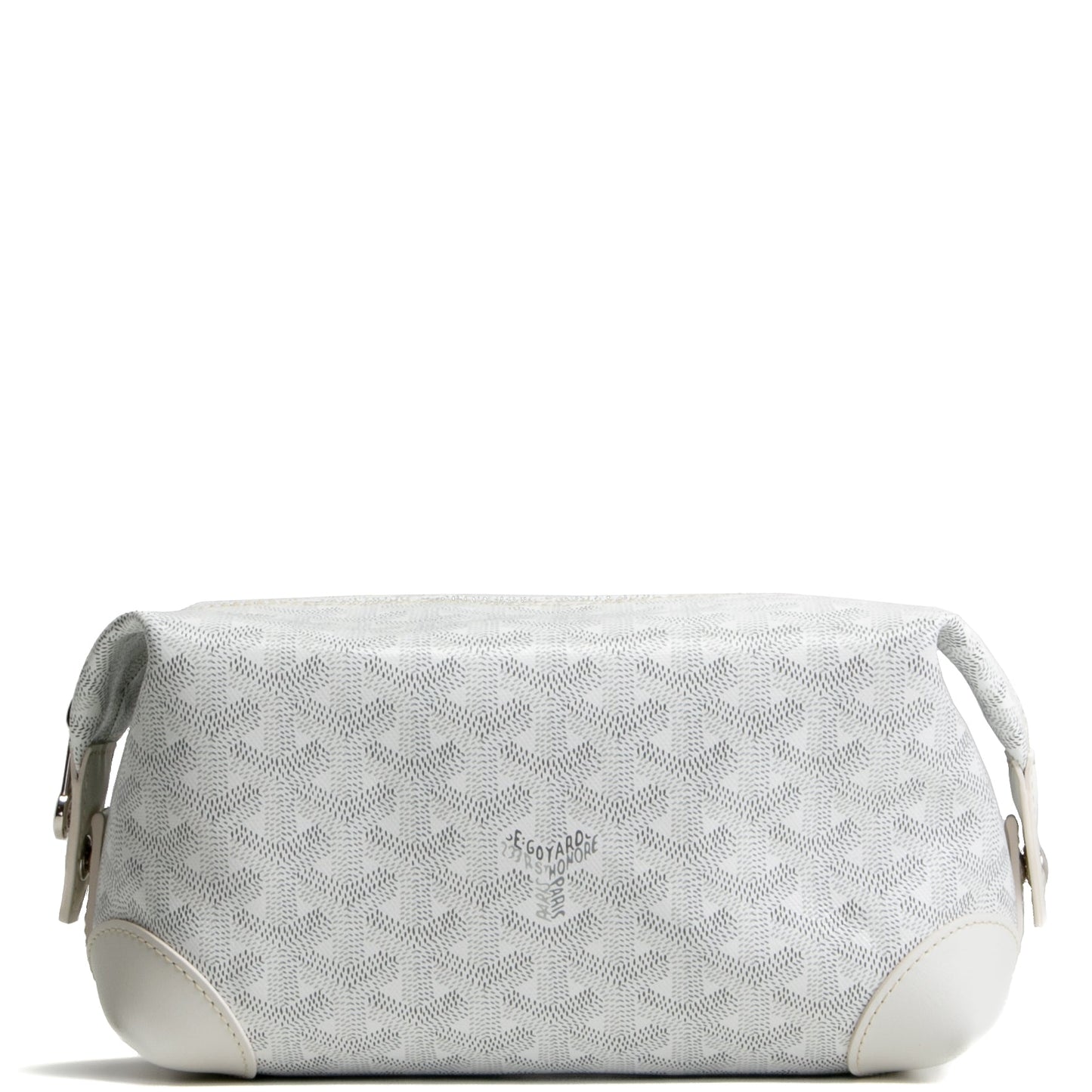 GOYARD Goyardine Boeing 25 Toiletry - White