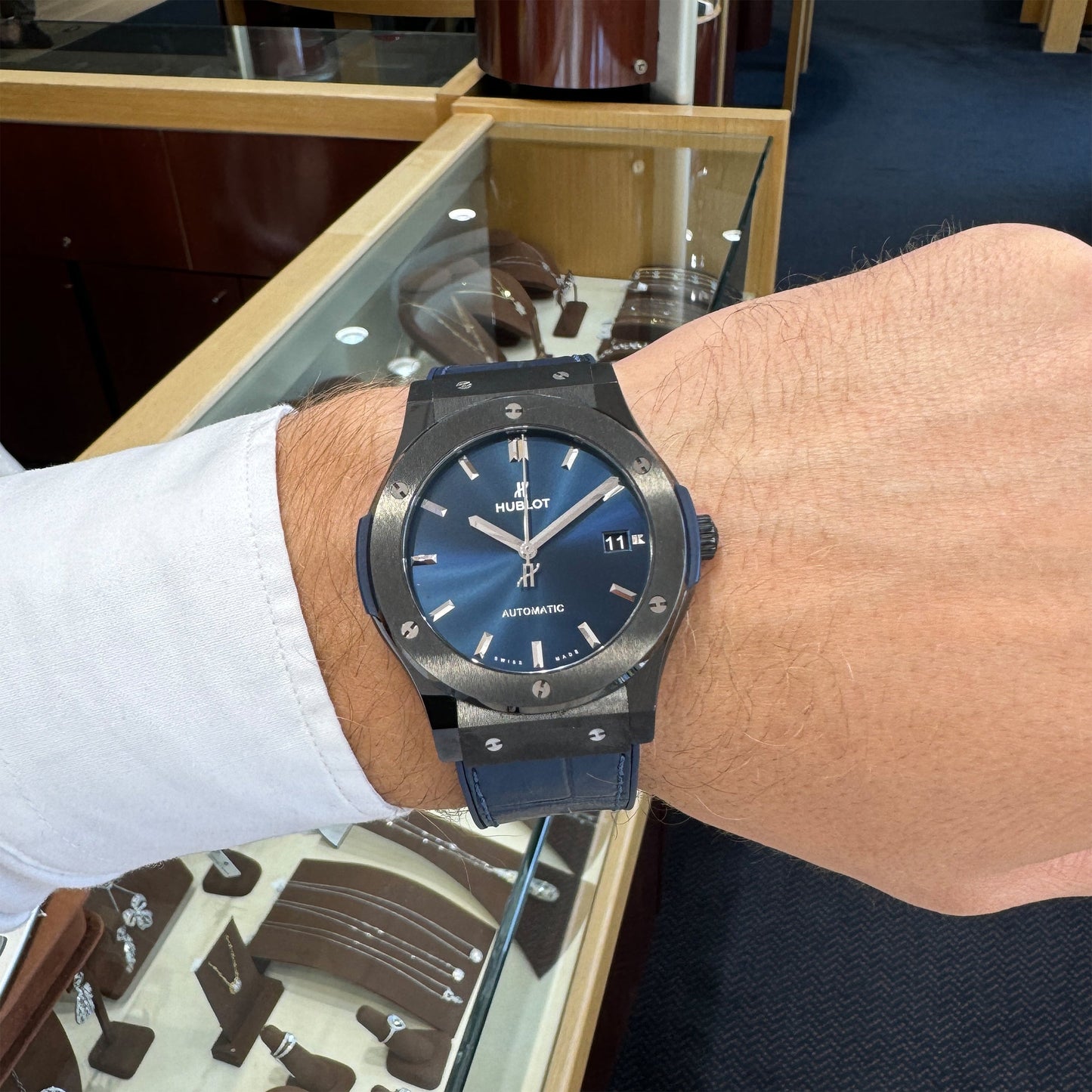 Hublot Classic Fusion Blue 45mm Ceramic