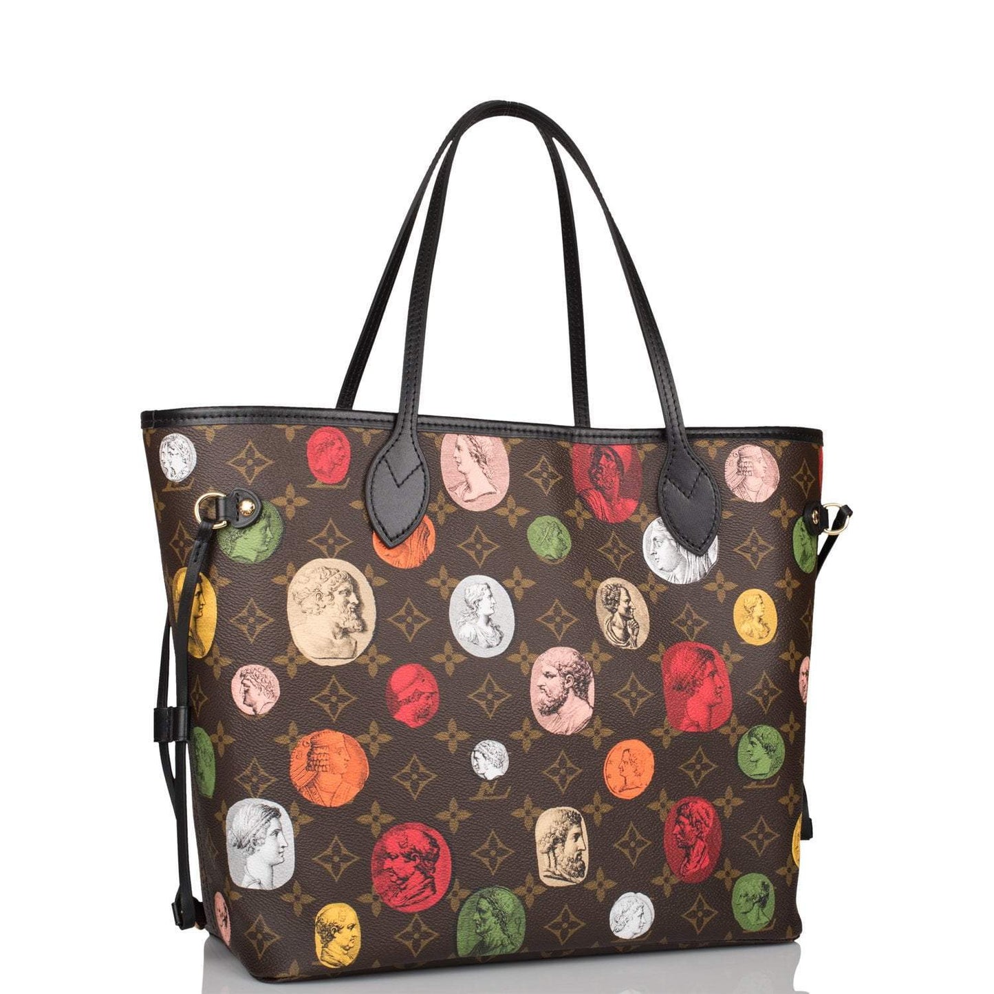 Louis Vuitton x Fornasetti Cameo Monogram Neverfull MM