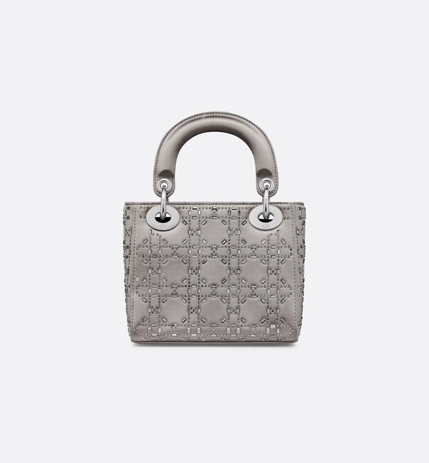 Strass Cannage Satin Mini Lady Dior Bag