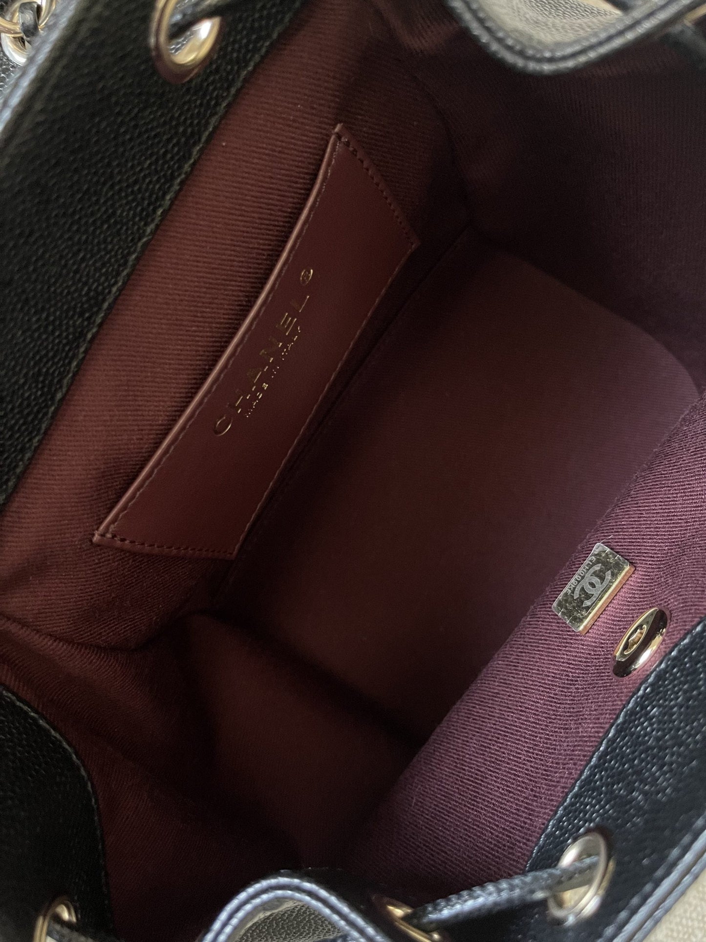 22B Black Caviar Backpack Small (Updated Size) LGHW