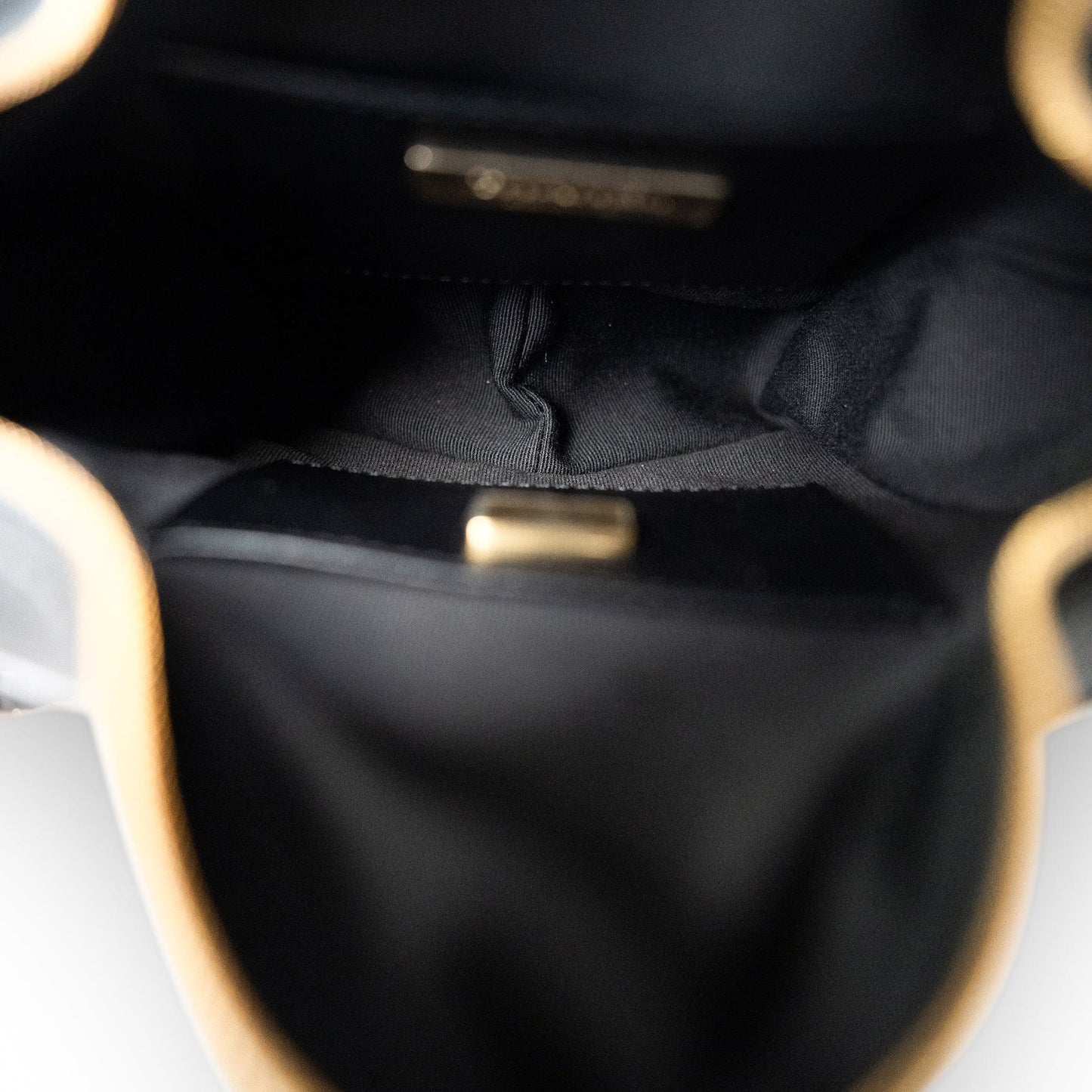 24C Black Lambskin Quilted Star Bag Light Gold Hardware