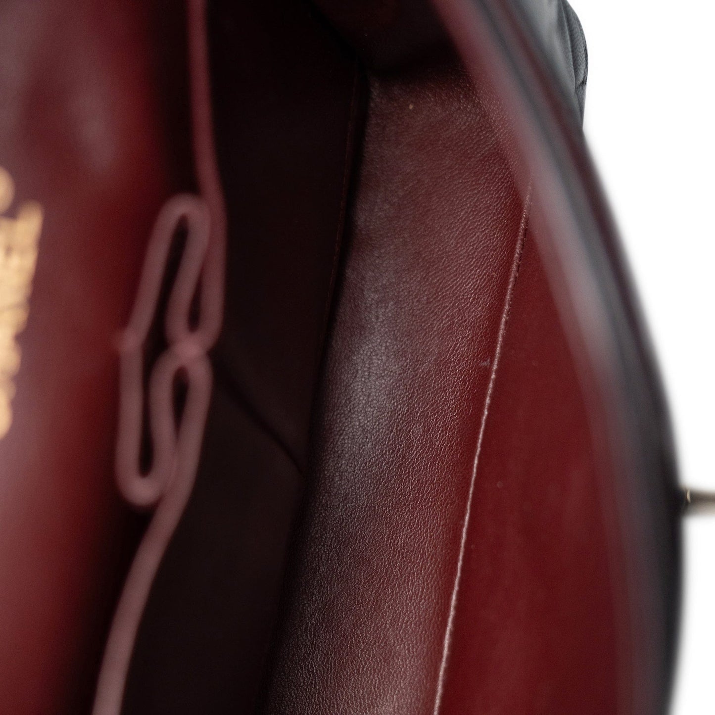 Vintage Small Classic Flap Black Lambskin Quilted GHW