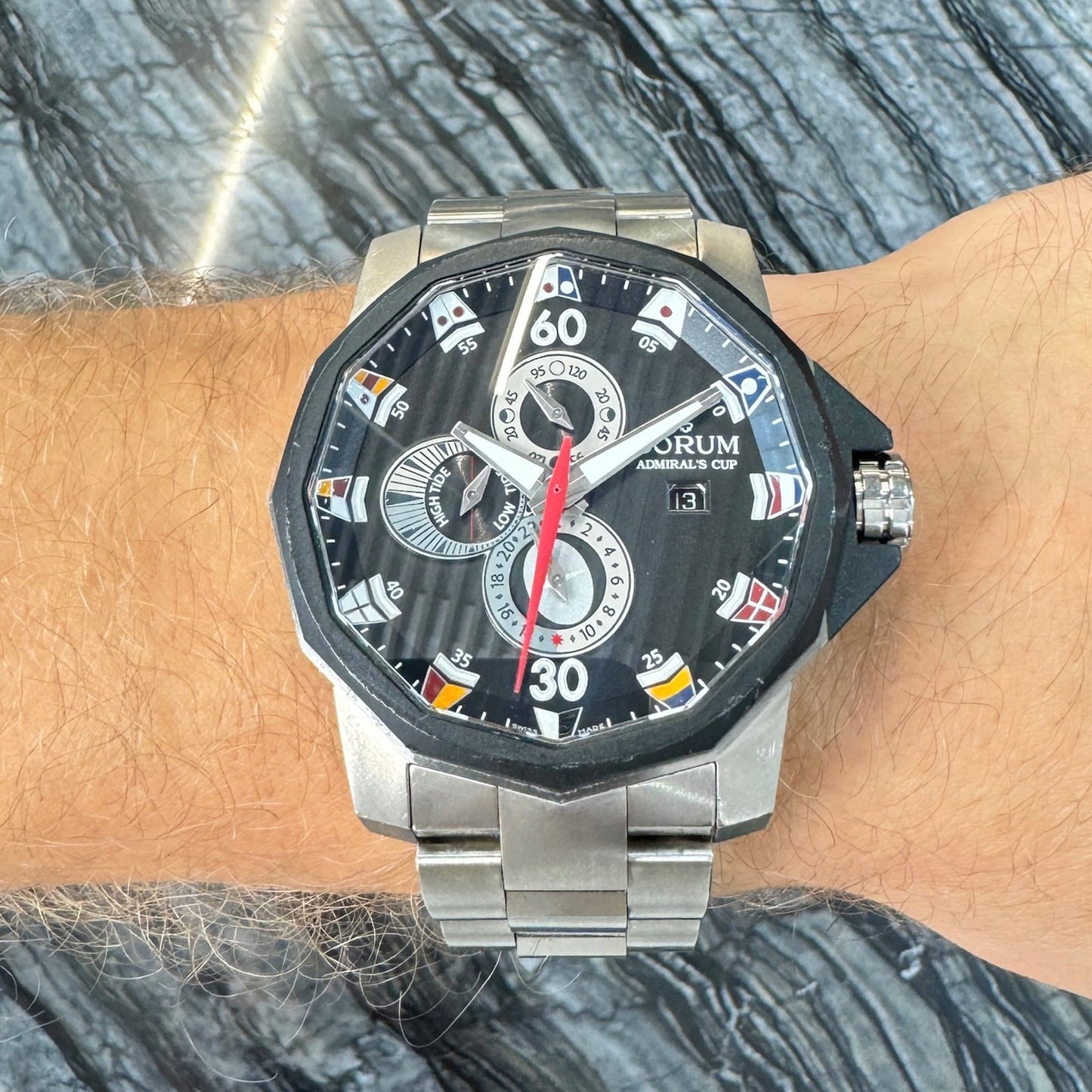 Corum Admiral's Cup Seafender Tides 48