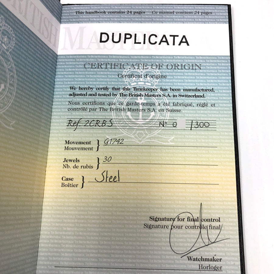 Graham Chronofighter R.A.C. Limited Edition