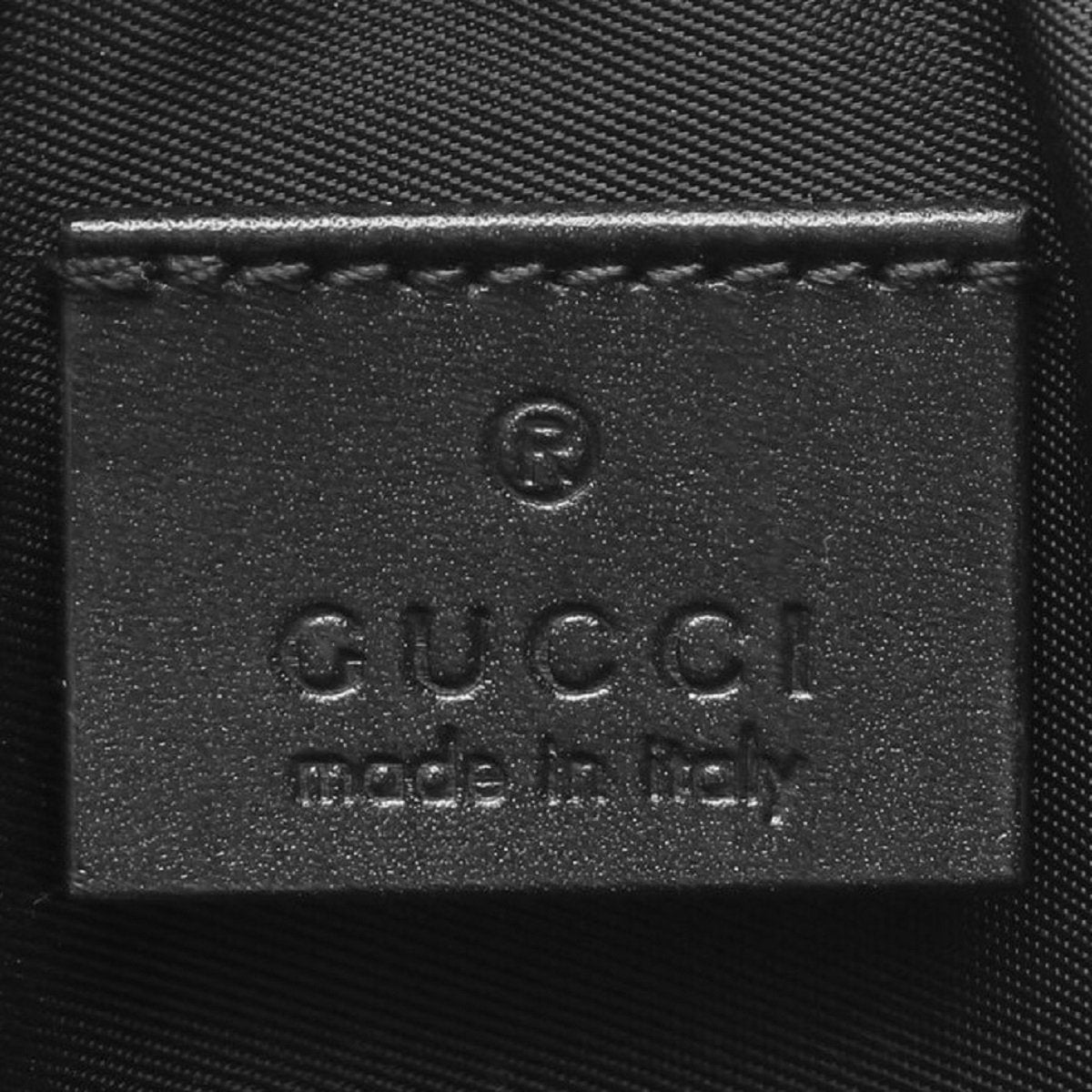 Gucci Techno Canvas Embroidered Butterfly Tech Case