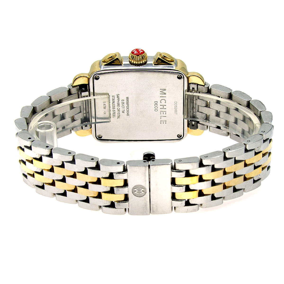 Michele Deco Two Tone Diamond Dial