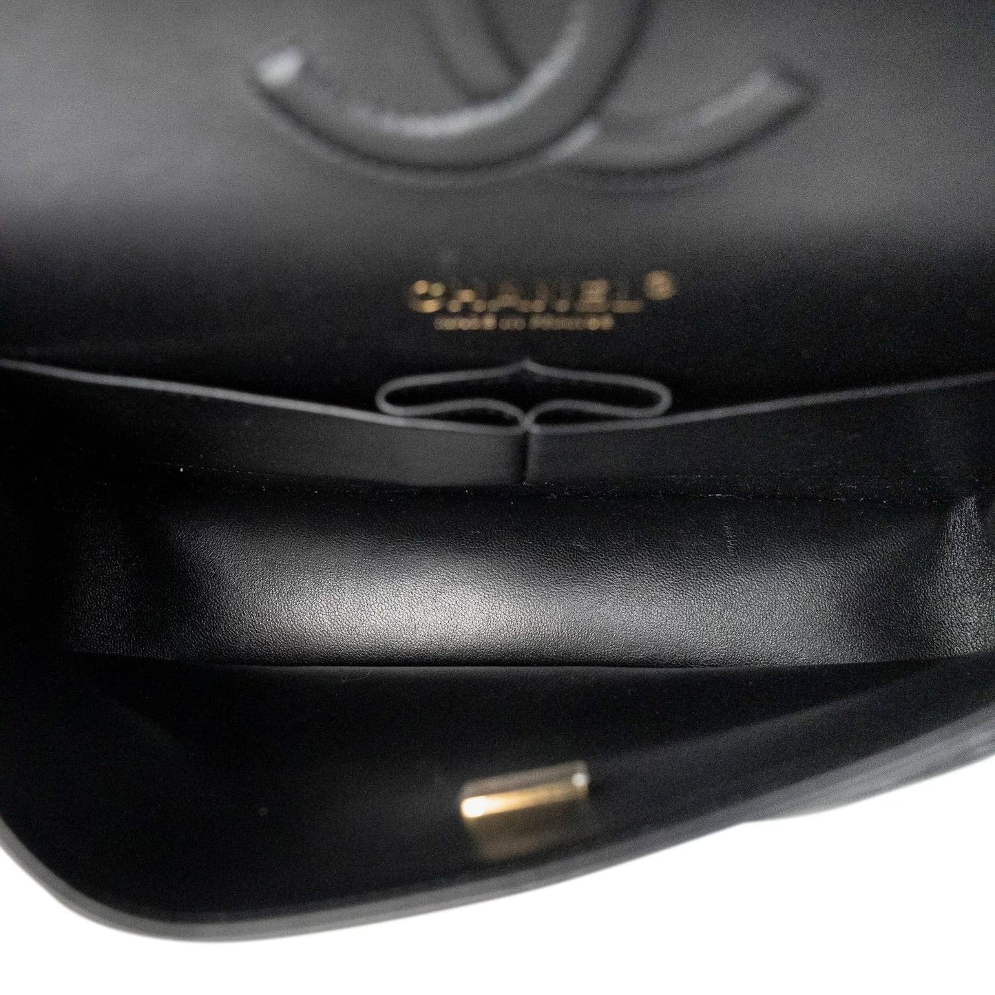 21B Black Lambskin Quilted Classic Flap Medium Rose Gold Hardware