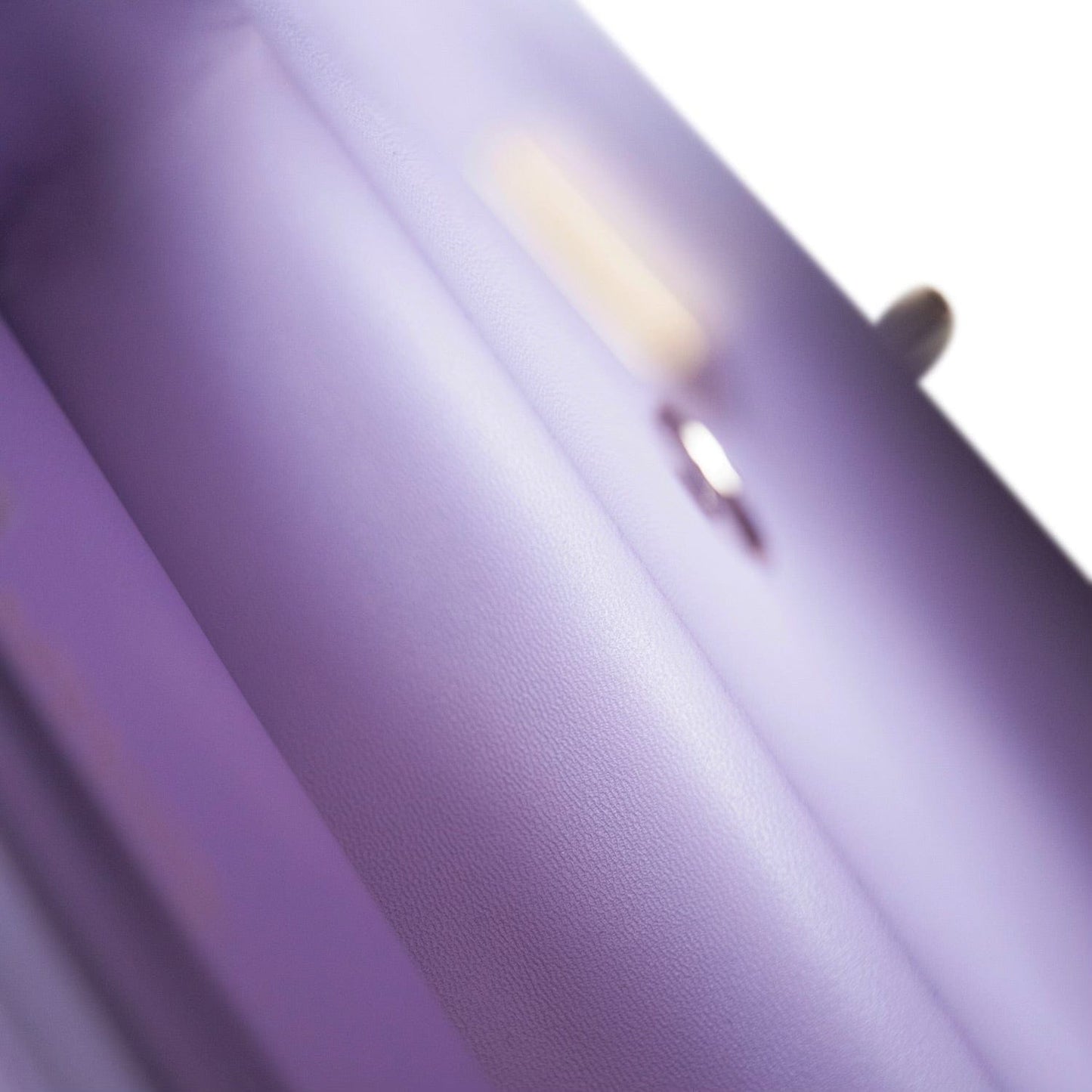 24P Lavender Lambskin Mini Top Handle Light Gold Hardware