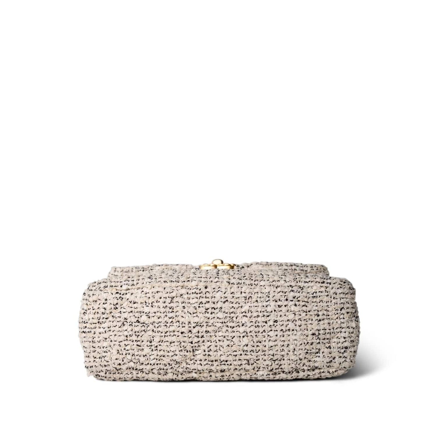 21S Oreo Tweed Quilted 19 Flap Small Mixed Hardware