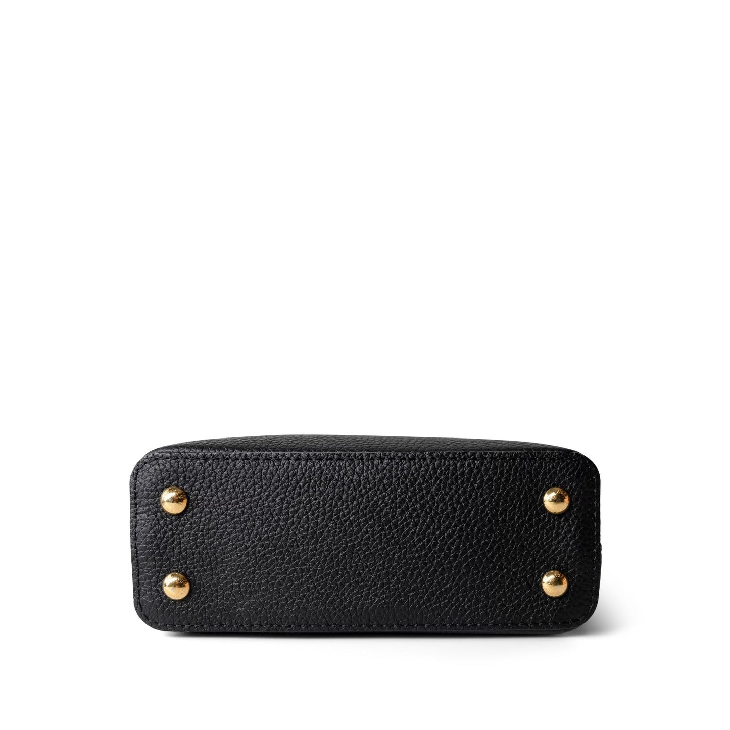 Louis Vuitton Black Taurillon Mini Capucines