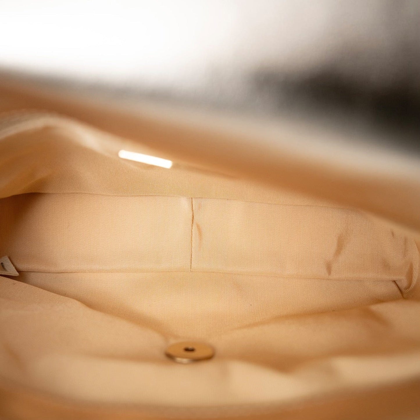 21S Gold Metallic Lambskin Quilted 19 Flap Small MHW