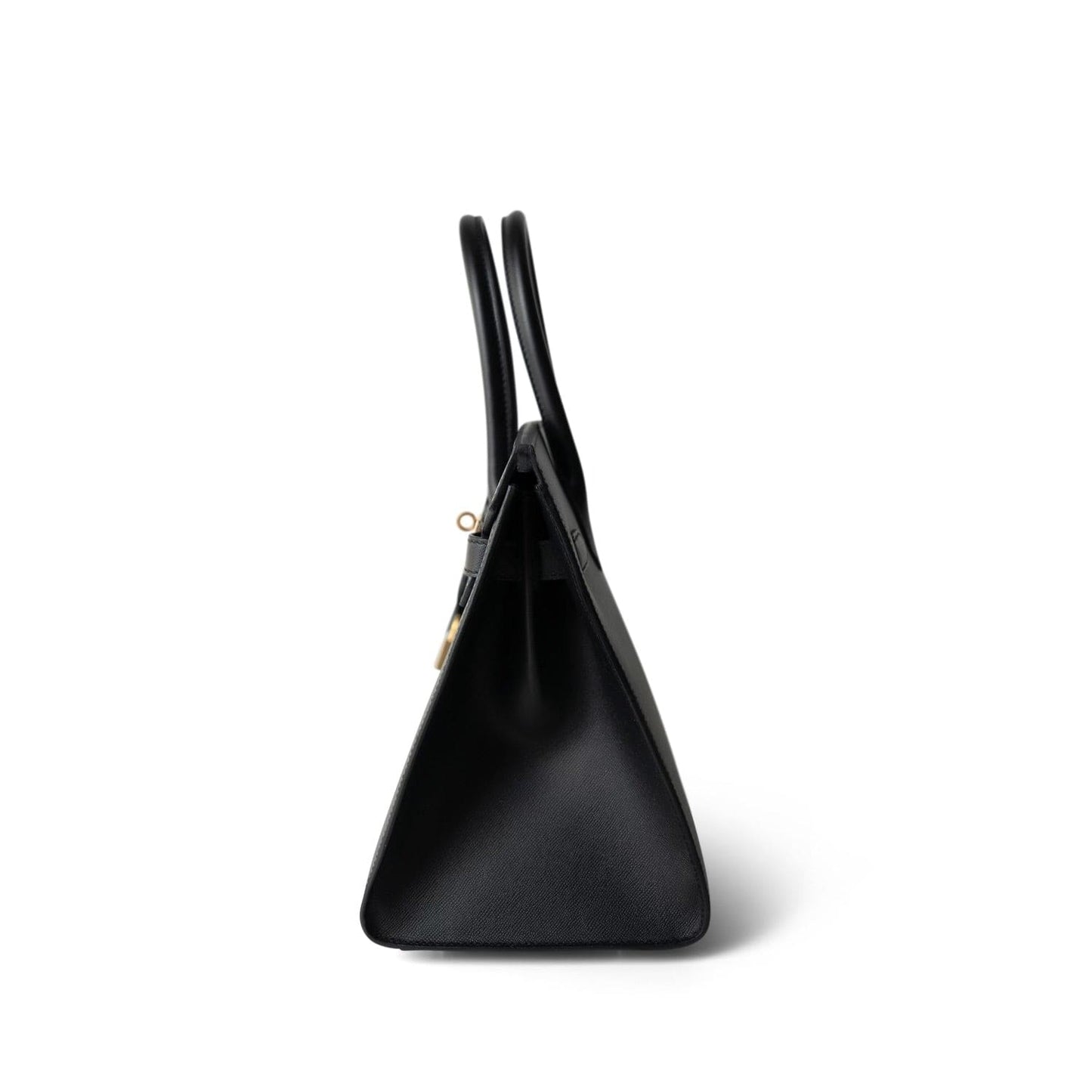 Birkin Sellier 30 Noir Veau Madame Gold Plated Y Stamp