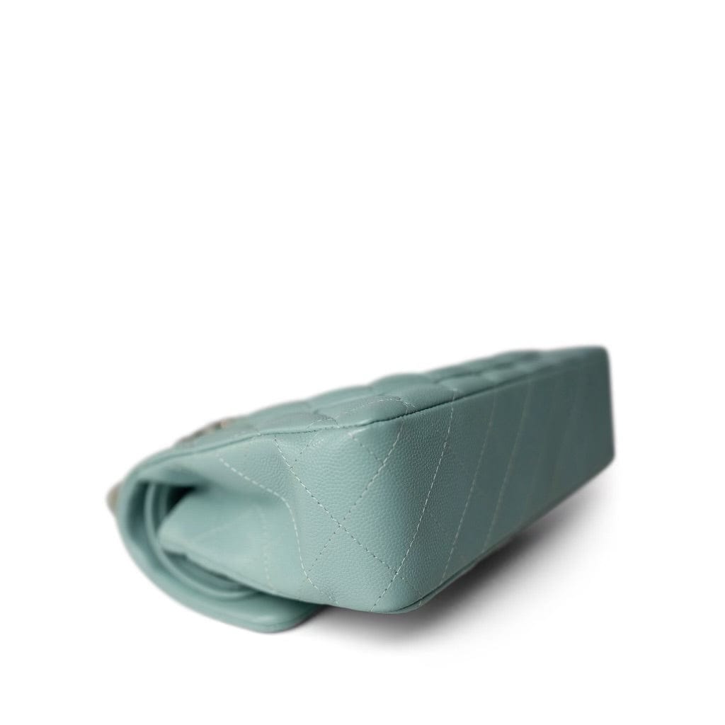 20C Tiffany Blue Small Classic Flap Light Gold Hardware