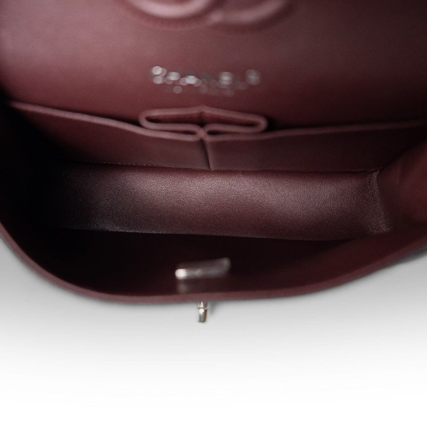 Black Caviar Quilted Classic Flap Small SHW