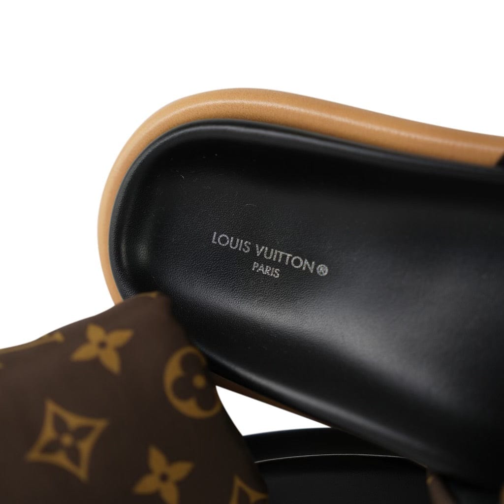 Louis Vuitton Monogram Pool Pillow Comfort Mule Size 39