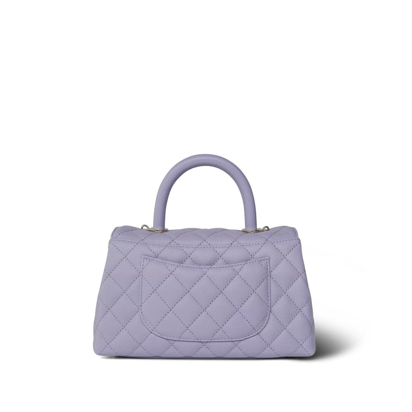 21K Lilac Caviar Quilted Small Coco Handle LGHW
