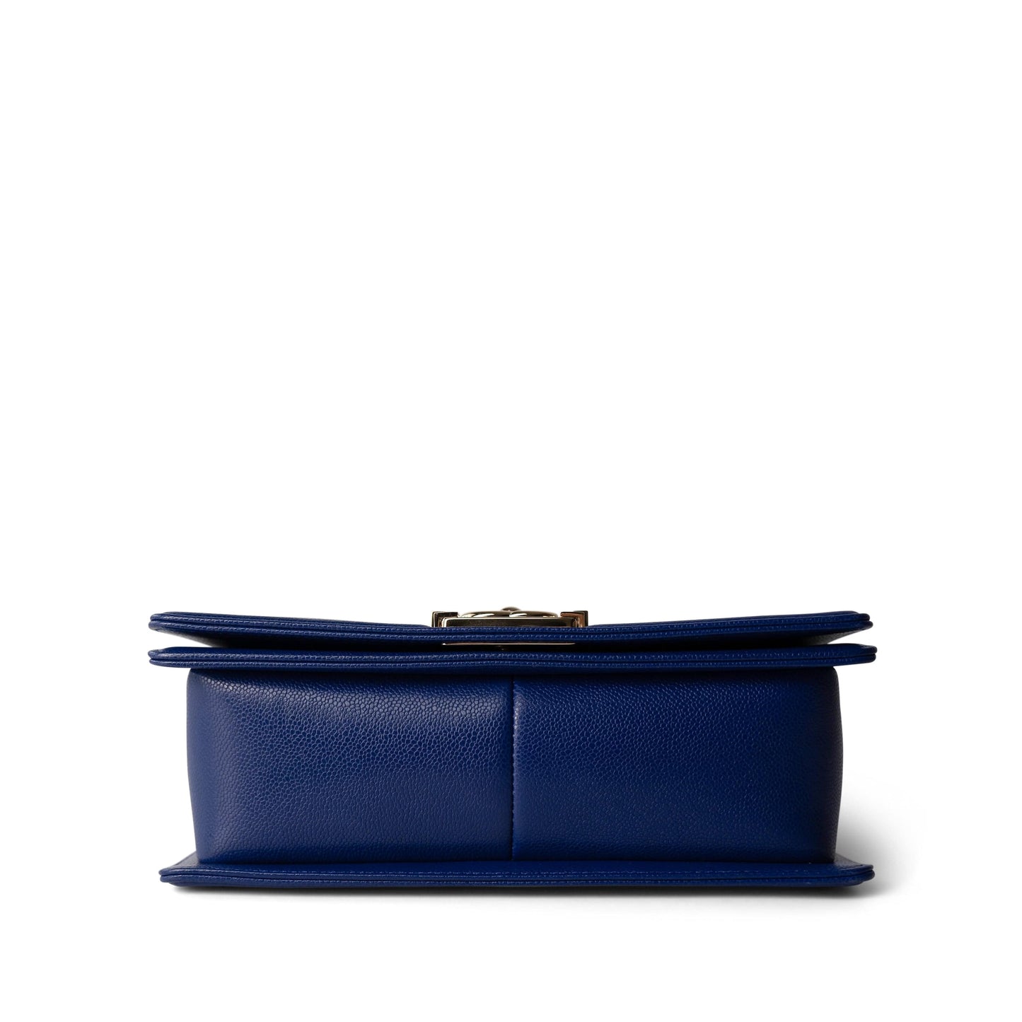 Blue Caviar Quilted Boy Bag Medium Light Gold Hardware