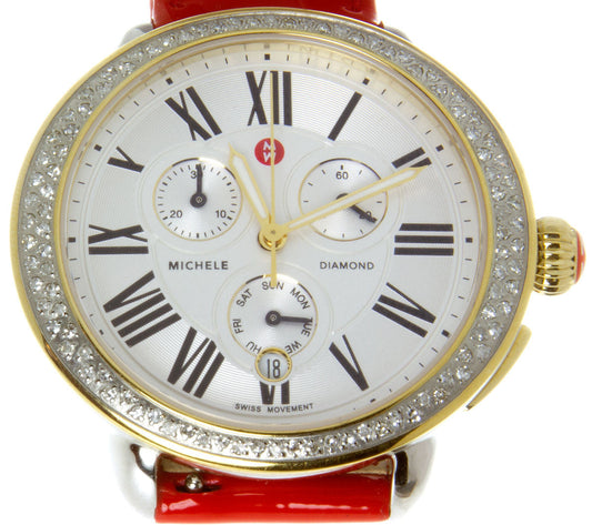 Michele Serein Chronograph Diamond Watch