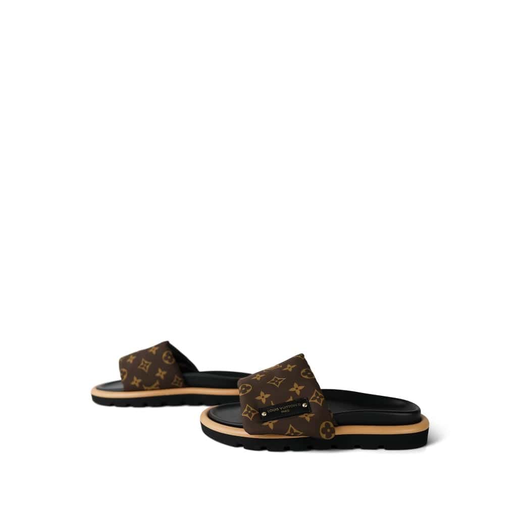 Louis Vuitton Monogram Pool Pillow Comfort Mule Size 39