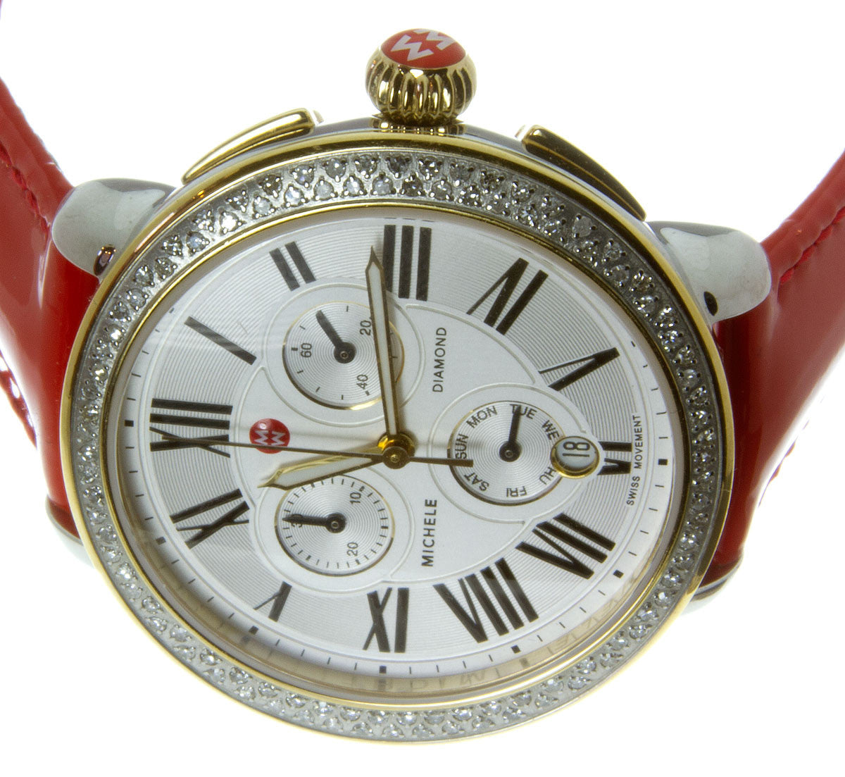 Michele Serein Chronograph Diamond Watch