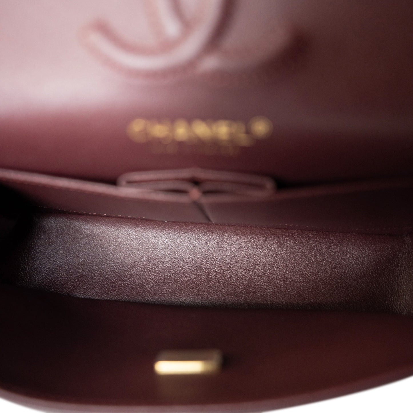 Black Lambskin Quilted Classic Flap Small Light Gold Hardware