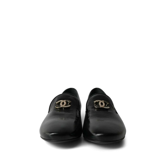Black Patent CC Loafers 36.5
