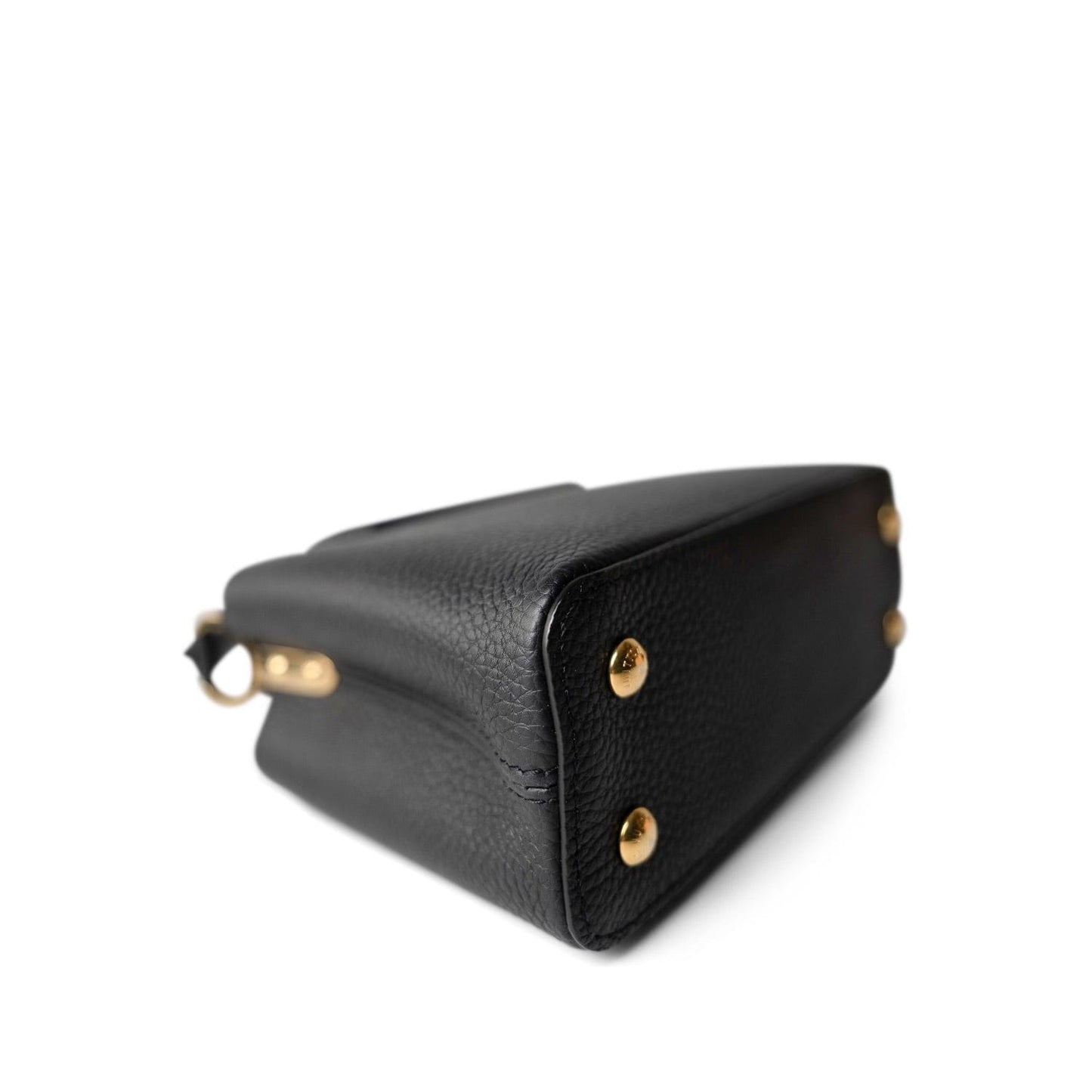 Louis Vuitton Black Taurillon Mini Capucines