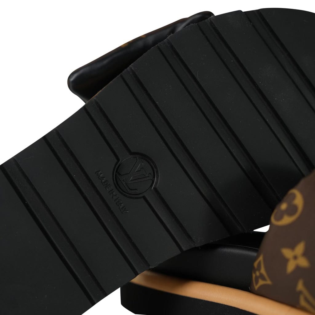 Louis Vuitton Monogram Pool Pillow Comfort Mule Size 39