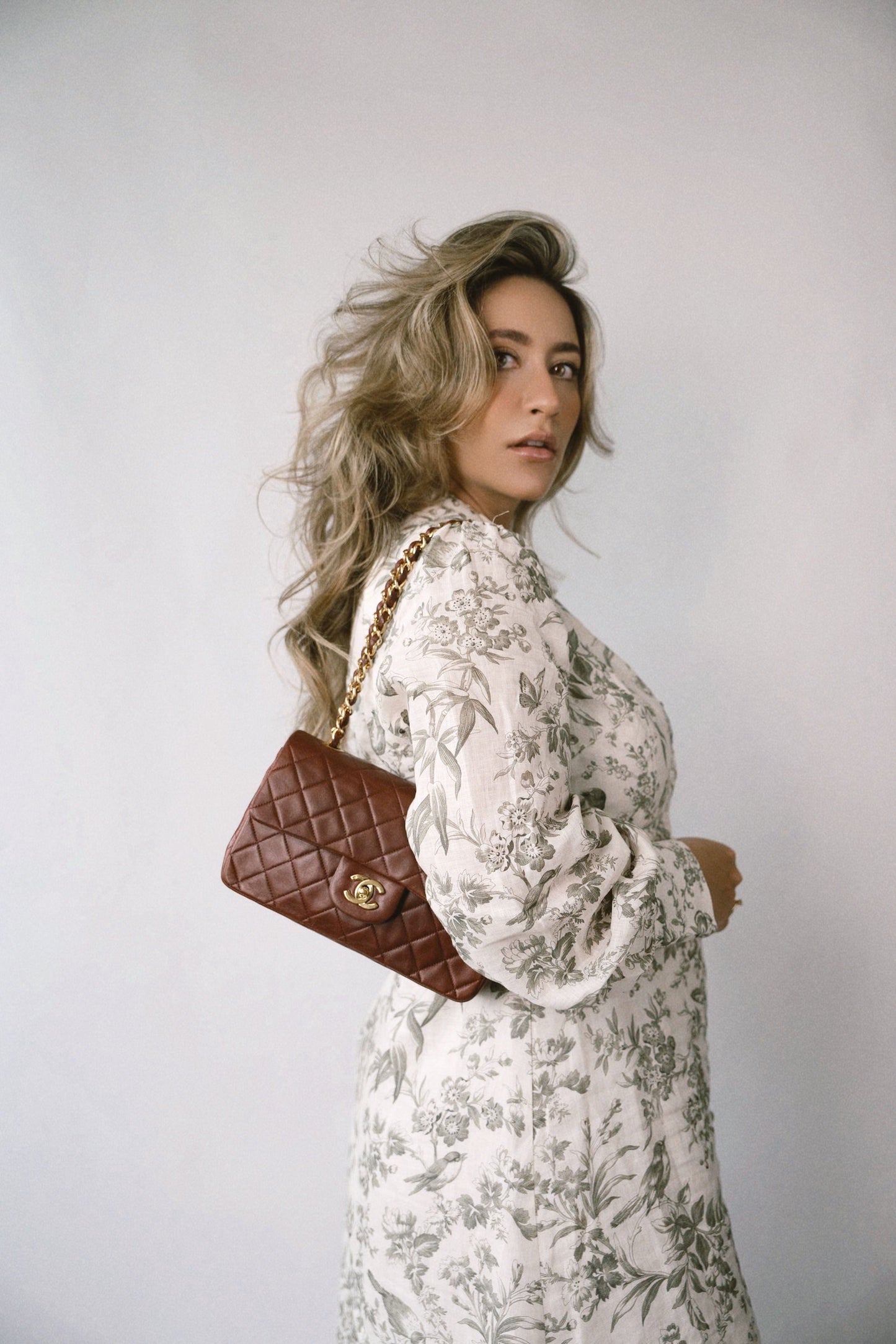 Vintage Red Lambskin Quilted Classic Flap Small GHW