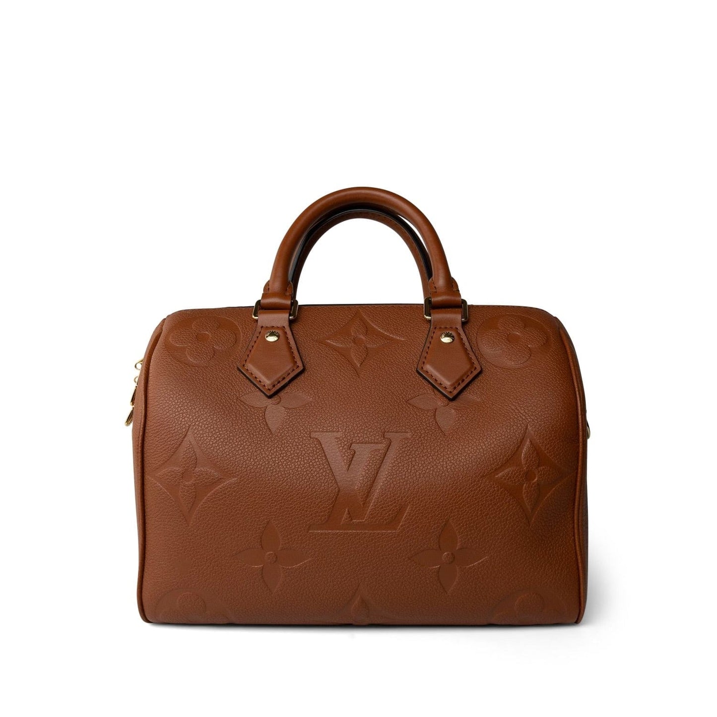 Louis Vuitton Empreinte Monogram Speedy Bandouliere 25 Cognac