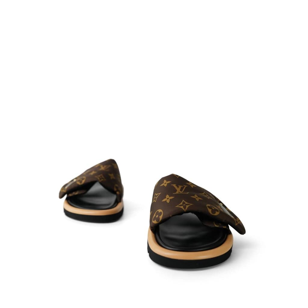 Louis Vuitton Monogram Pool Pillow Comfort Mule Size 39