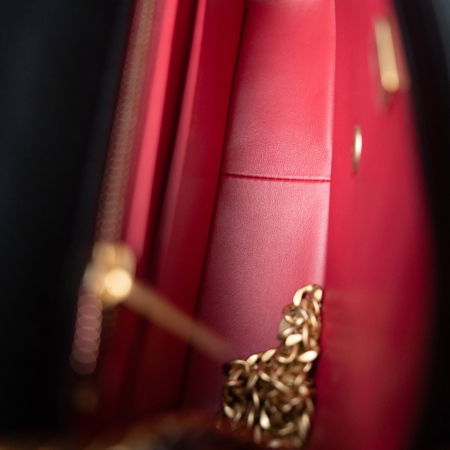 Sweet Camelia Single Flap Black Lambskin Quilted Aged GHW